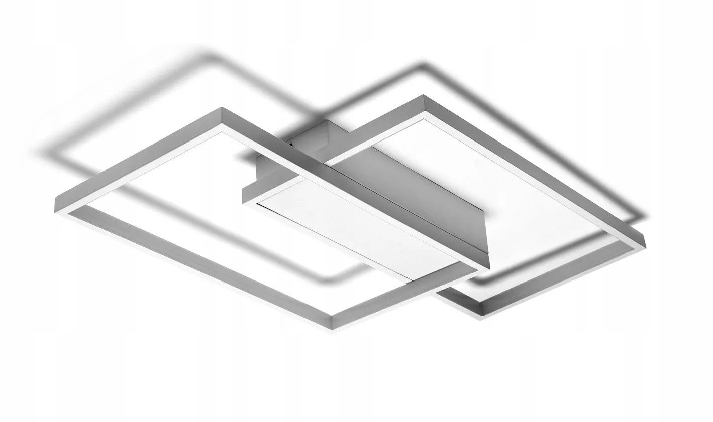 Lampa Sufitowa Dekoracyjna LED kolor biały Modern 48W + Pilot - obrazek 2