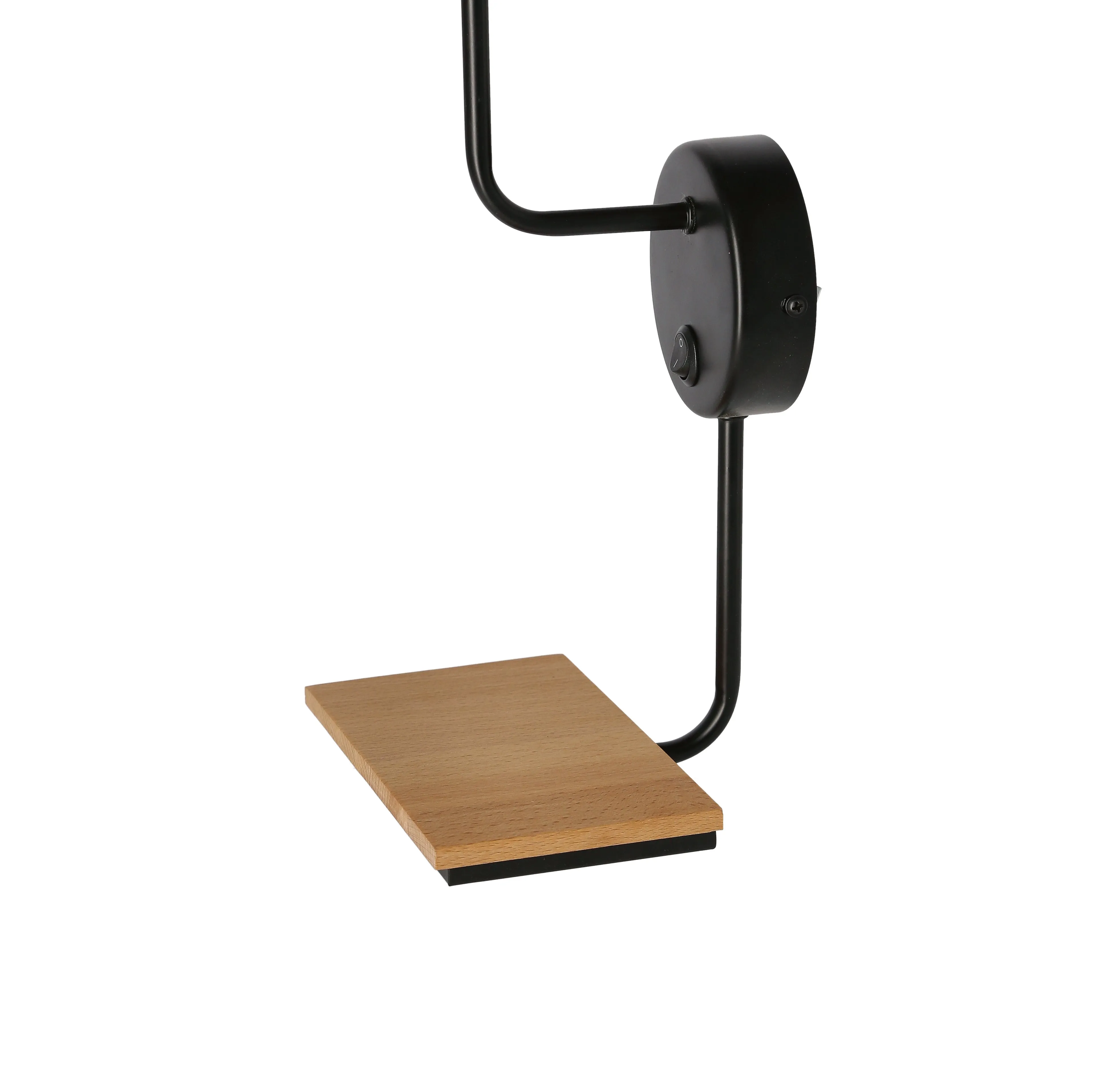 Keto lampa kinkiet czarny 1x40w e14 abażur czarny z włącznikiem - obrazek 16