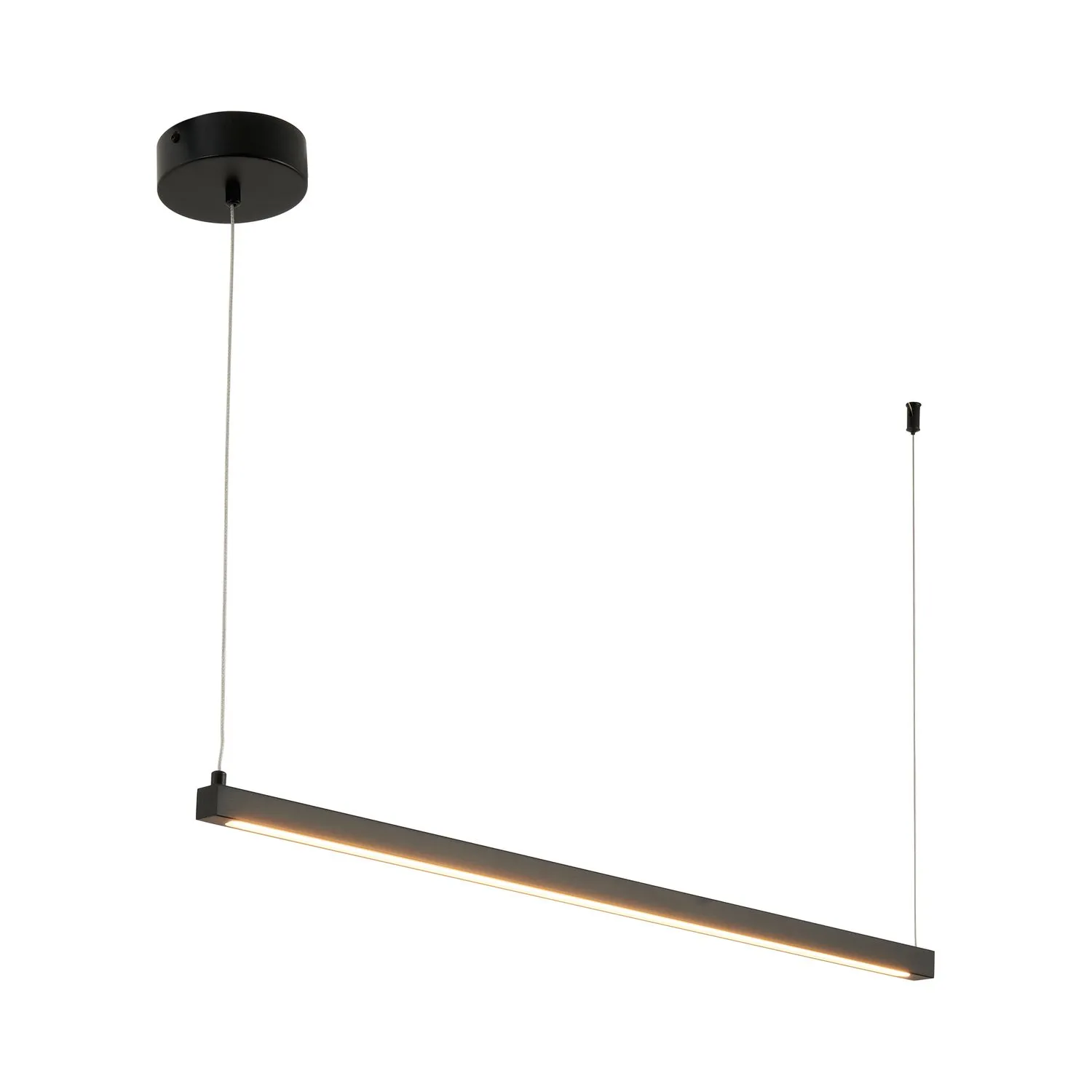 Lampa wisząca BEAM-80 LED - czarna oprawa liniowa - obrazek 5