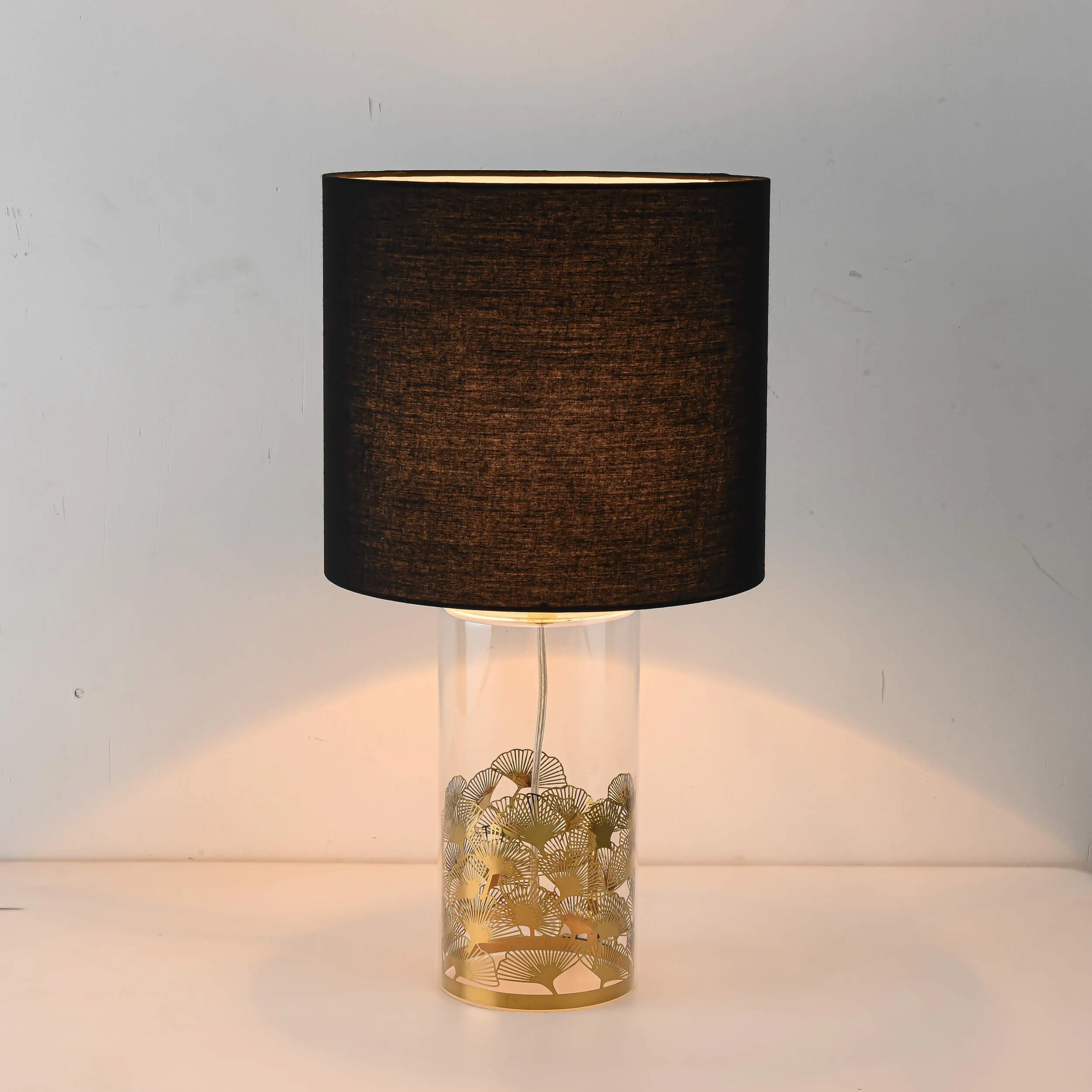 Lampa stołowa Sunflower czarno - transparentna 1xE27 - obrazek 13