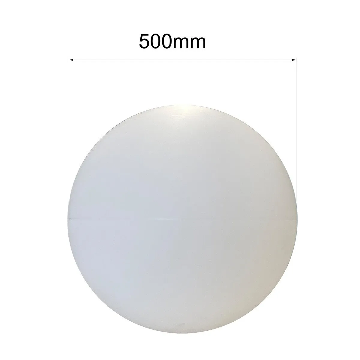 Lampa ogrodowa Gaja 50 cm biała 1xE27 - obrazek 9