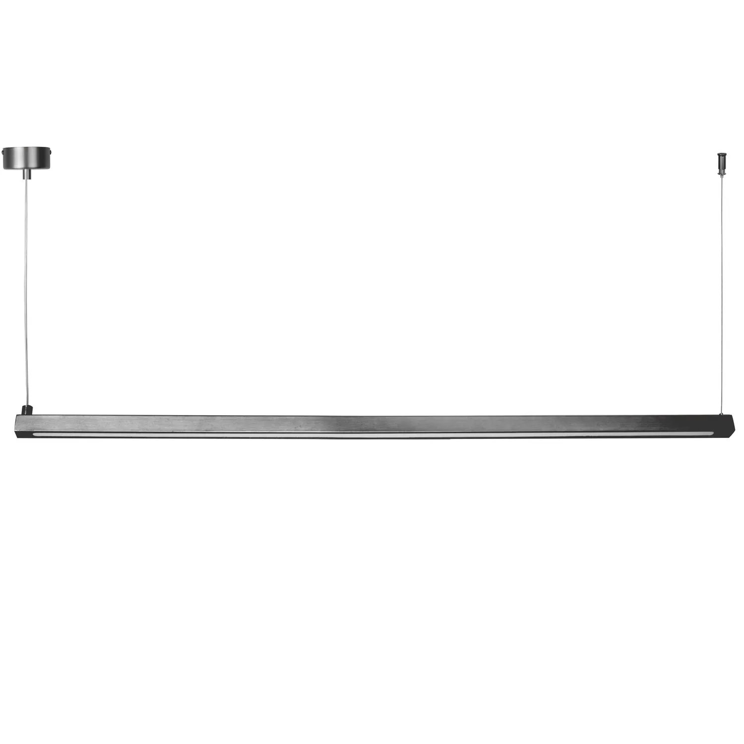 Lampa wisząca BEAM-100 LED - tytanowa oprawa liniowa