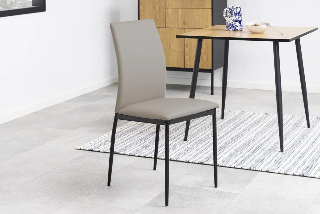 Krzesło Demina beige PU - obrazek 2