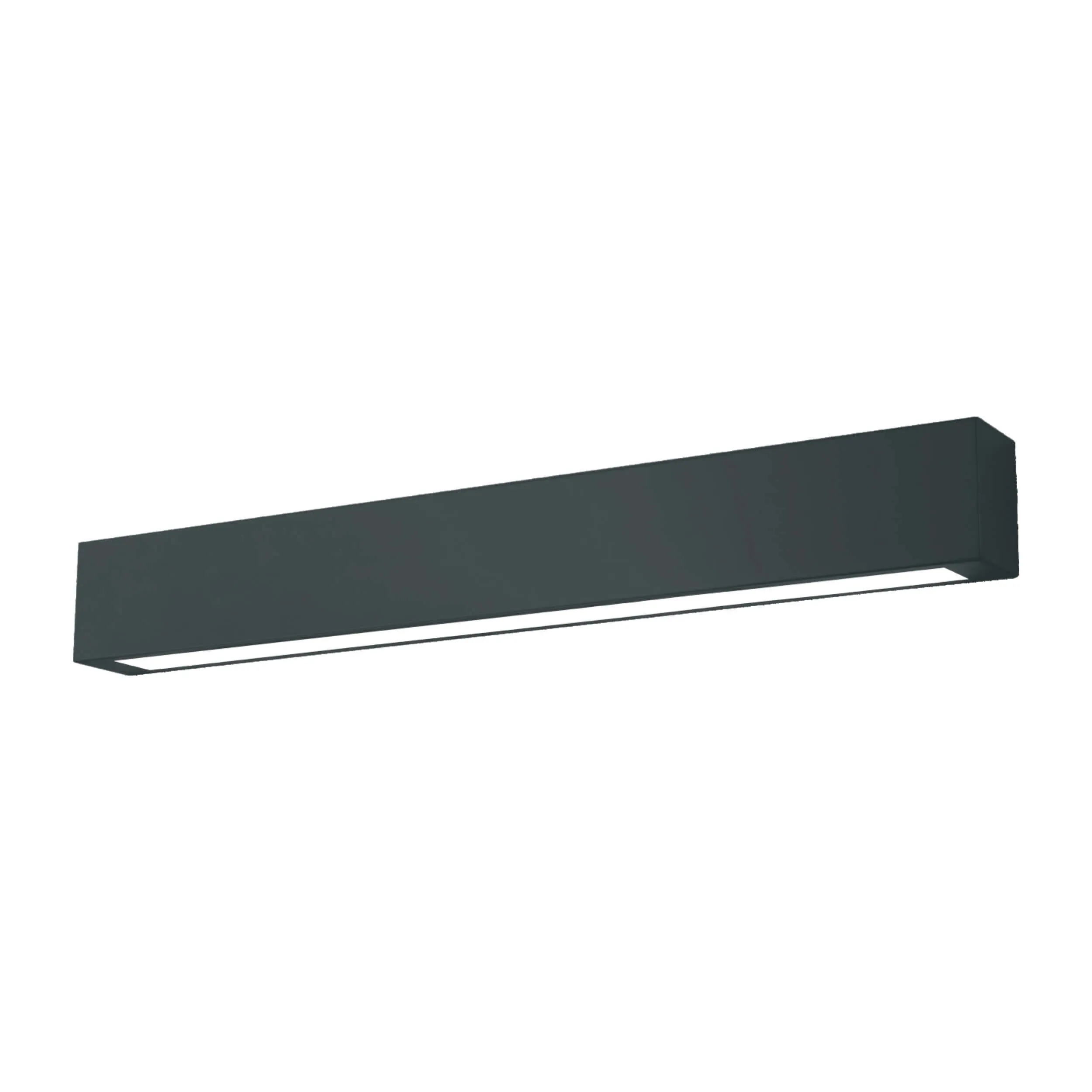 Ibros sufitowy czarny średni 18W 3000K IP44