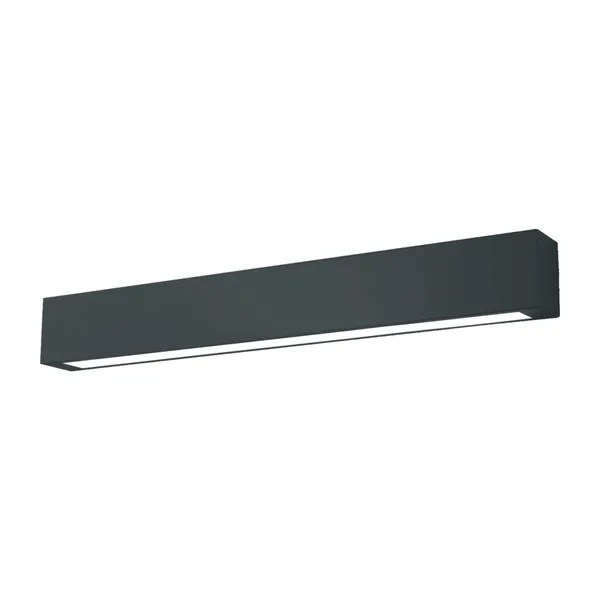 Ibros sufitowy czarny średni 18W 4000K IP44
