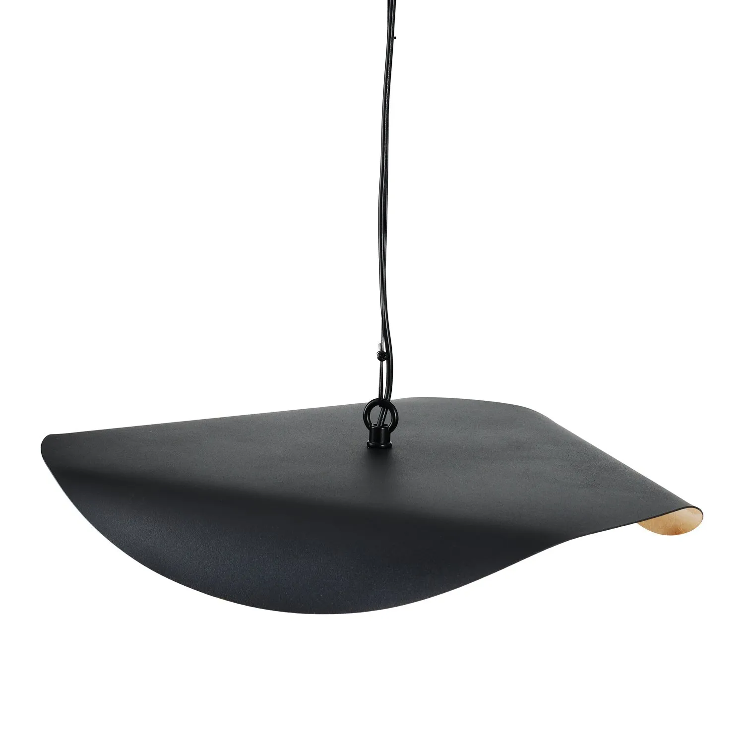 Lampa wisząca ENZO 40 cm - czarno złota - obrazek 17