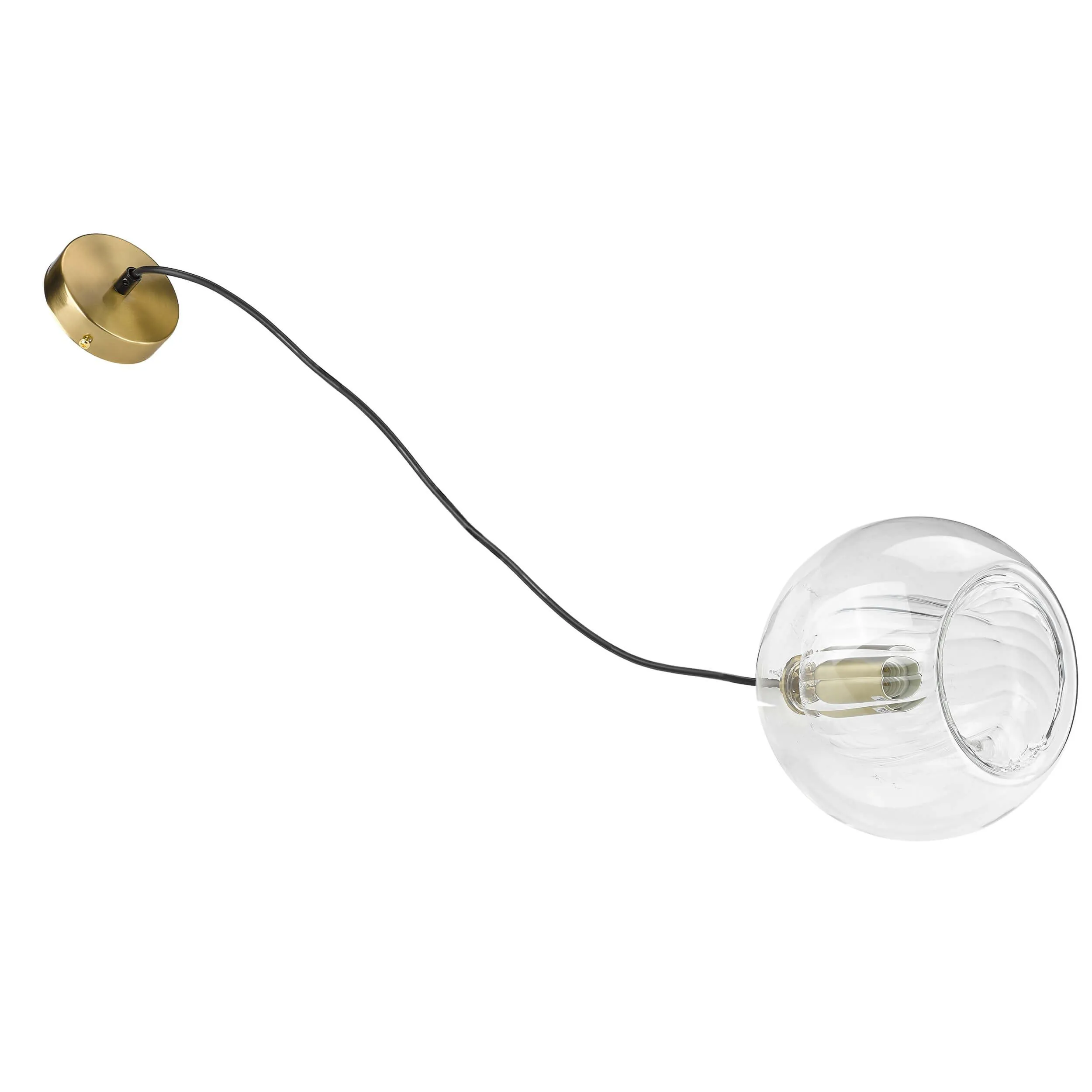 Lampa wisząca Arette złota 1xE27 - obrazek 6