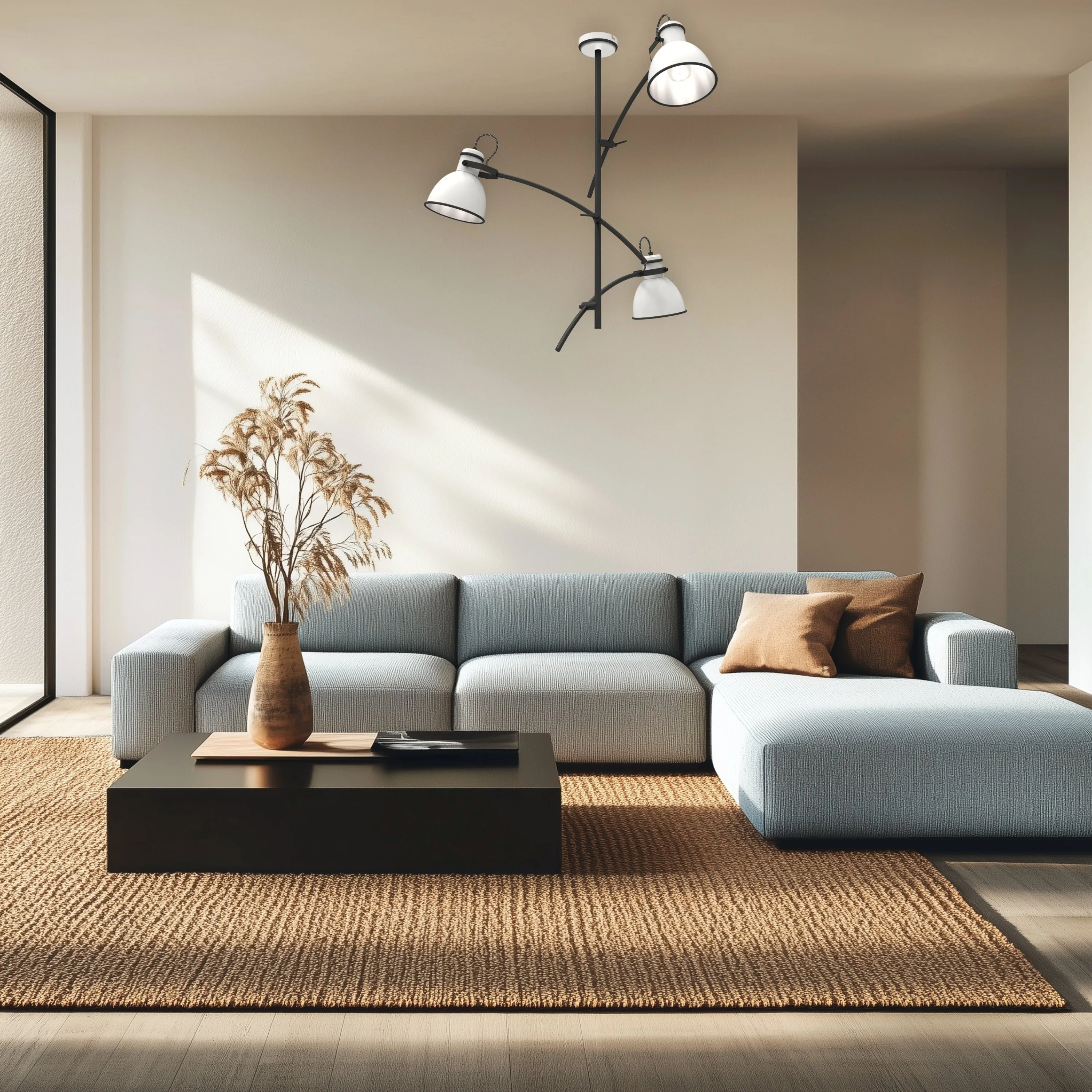 ZUMBA LAMPA WISZĄCA 3X60W E27 BIAŁY+CZARNY - obrazek 5