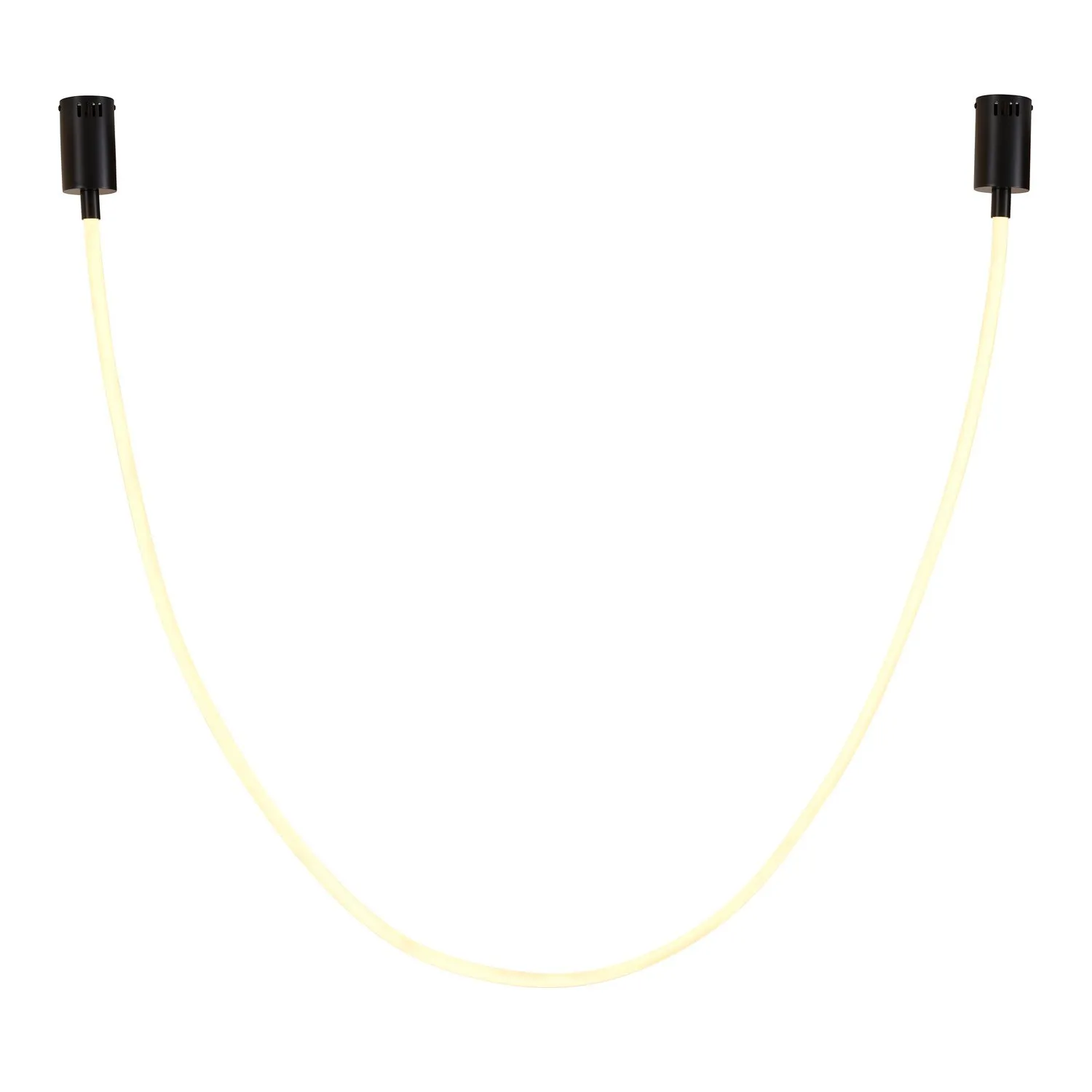 Lampa wisząca SNAKE LED wąż ledowy czarna 300 cm - obrazek 8