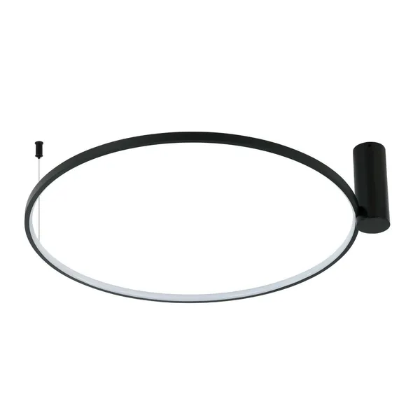 Plafon Ring L czarny LED CCT