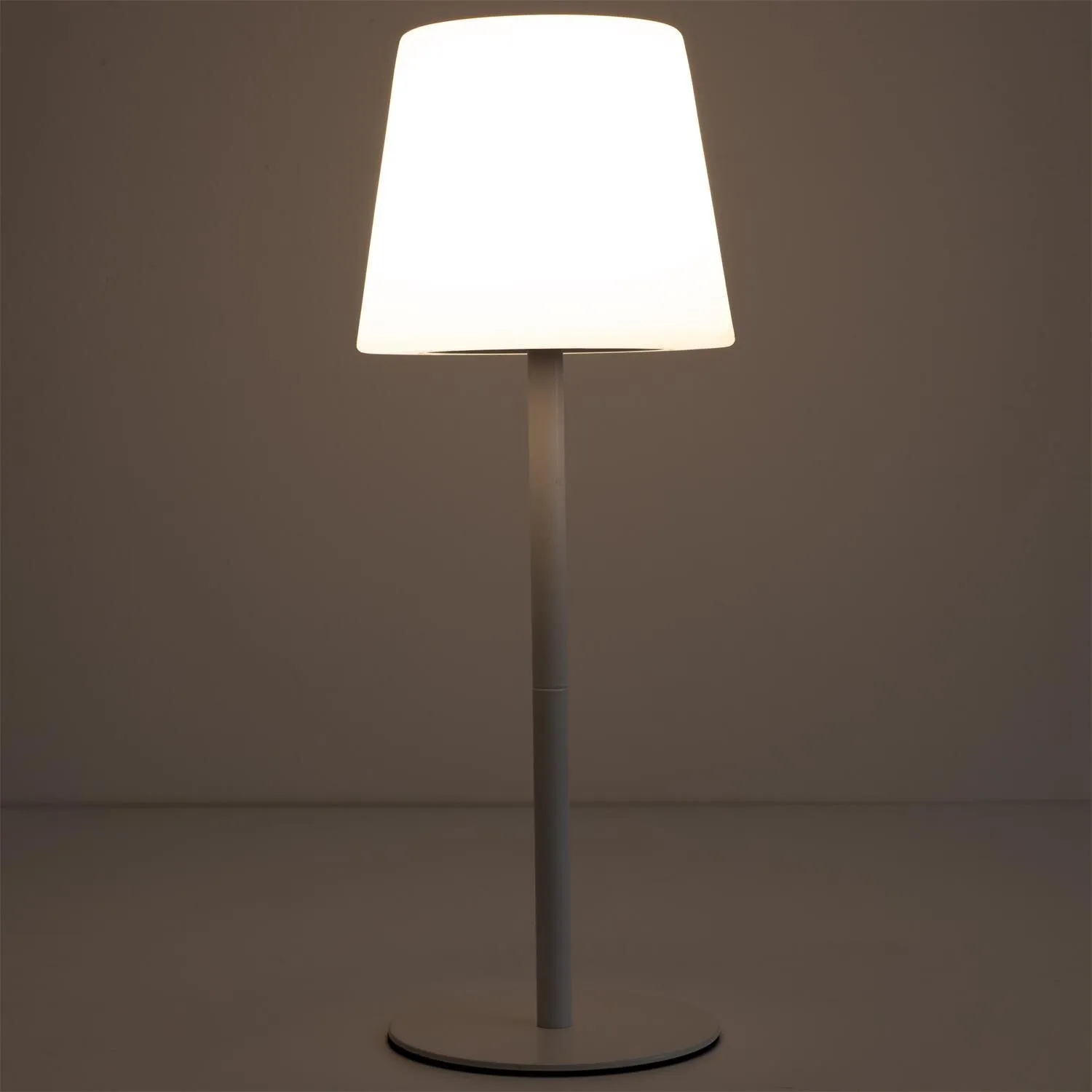 Lampa stołowa USB biała - obrazek 7