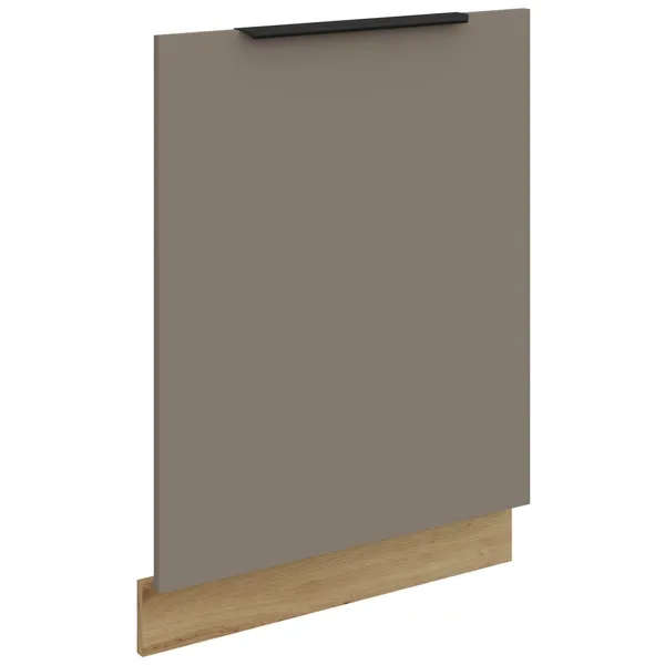 Front do zmywarki 60 ERIS 69 Dąb artisan / Piaskowa szarość AFM