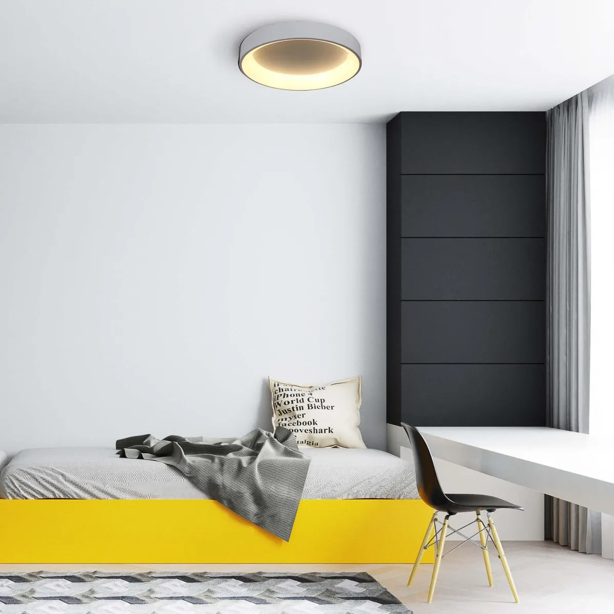 Plafon Georgia 60 cm biały LED CCT - obrazek 5