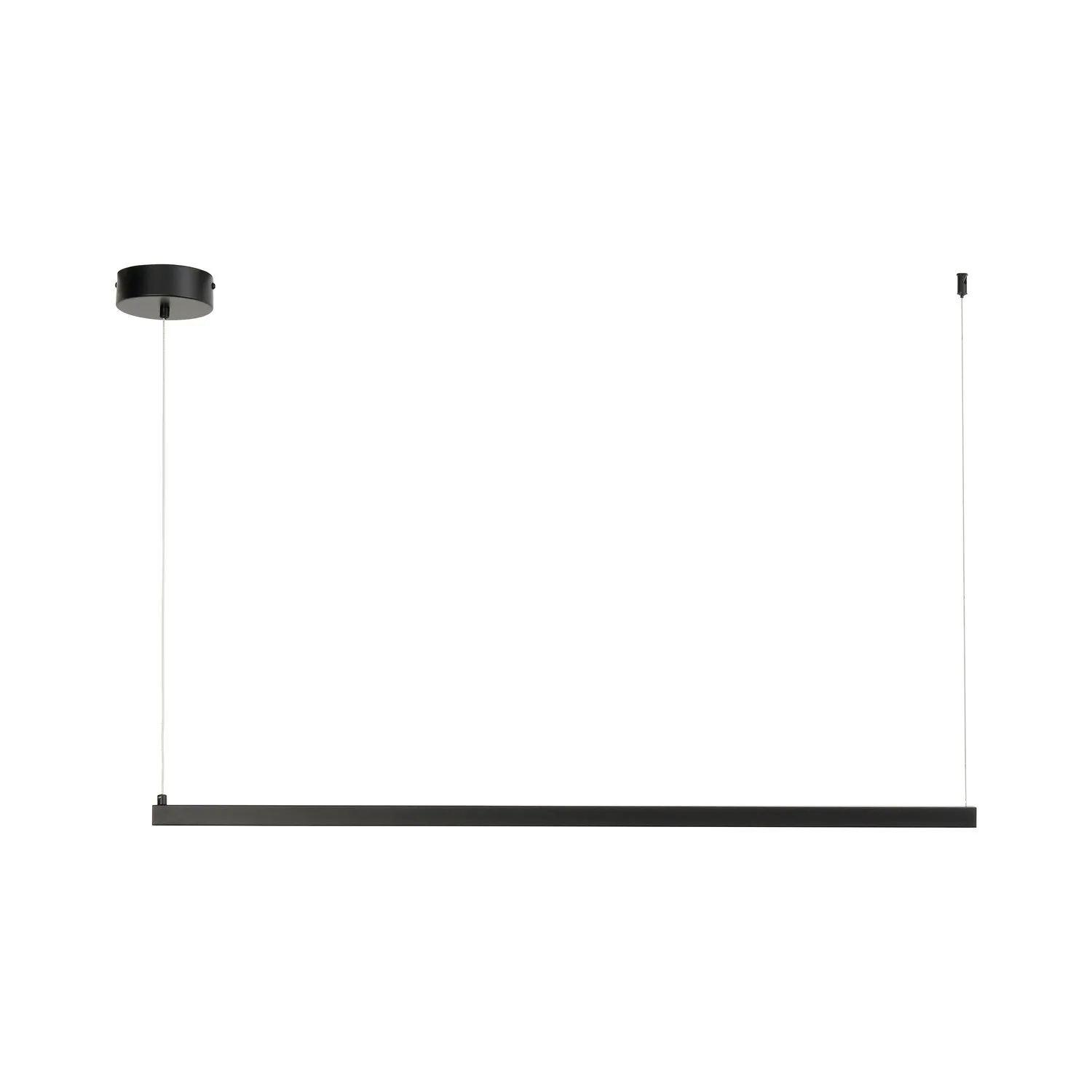 Lampa wisząca BEAM-100 LED - czarna oprawa liniowa - obrazek 4