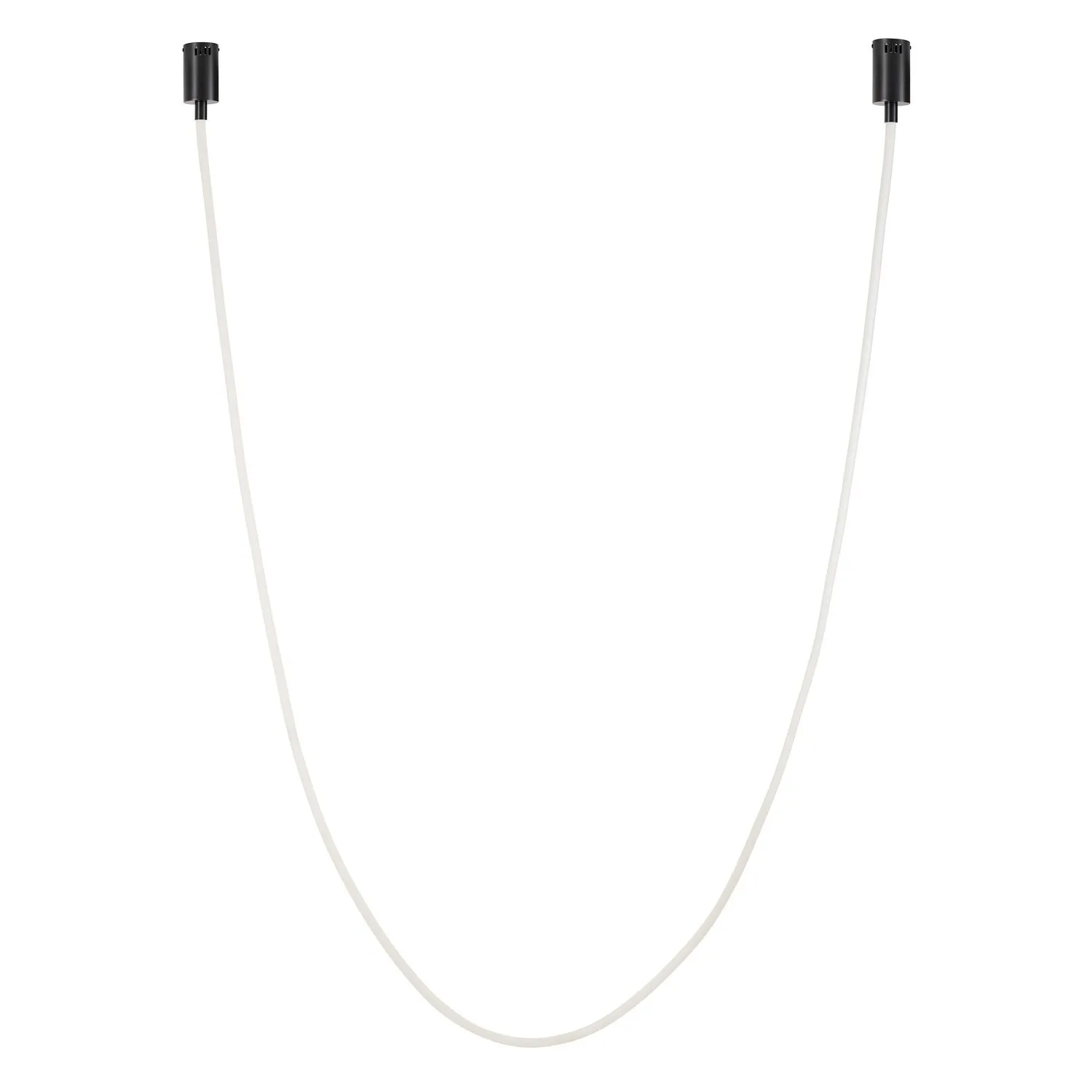 Lampa wisząca SNAKE LED wąż ledowy czarna 500 cm - obrazek 2