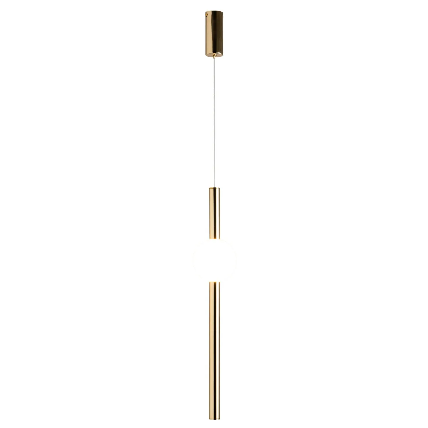 Lampa wisząca O-LINE 63 - LED, 63 cm, złoty połysk - obrazek 5