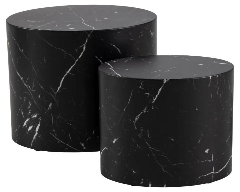 Zestaw stolików Mice black marble - obrazek 5
