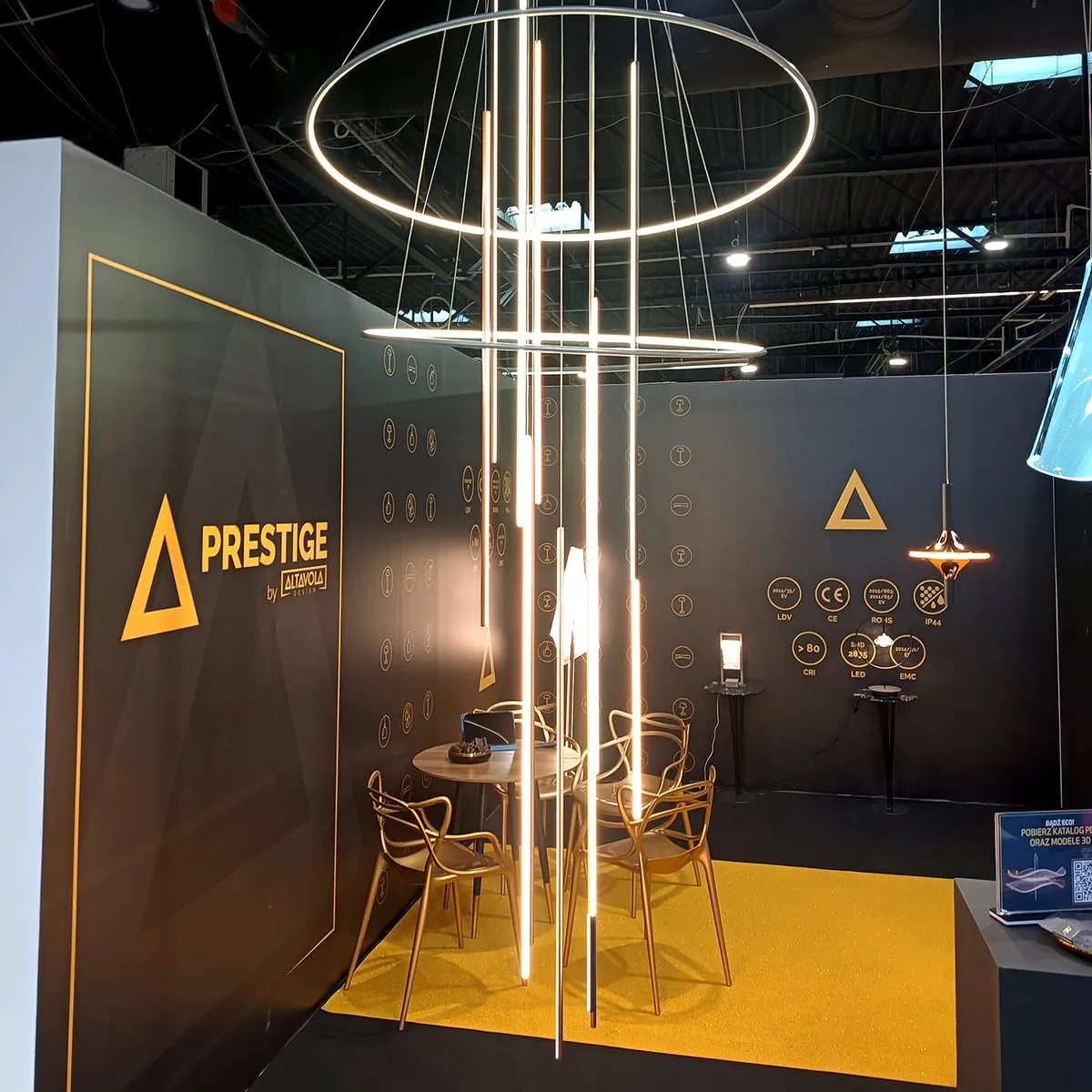 Lampa wisząca Linea No.1 PX13 3k czarna Dali - obrazek 5
