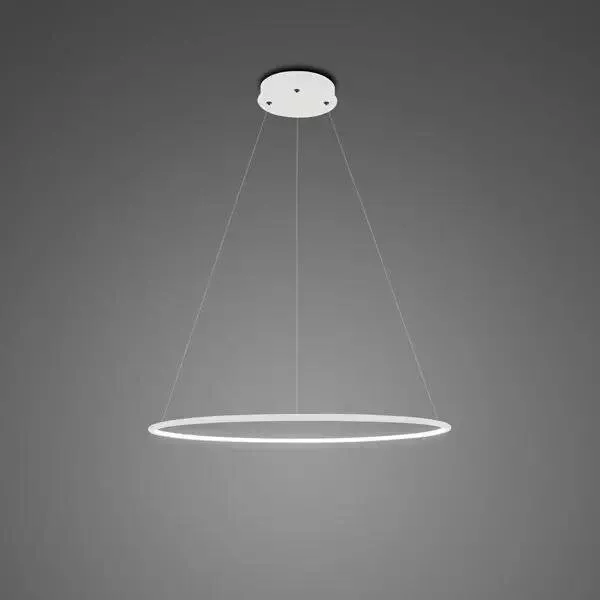 Lampa wisząca Ledowe Okręgi No.1 40 4k biała