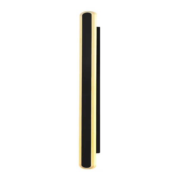 STICK lampa ścienna zewnetrzna L-60 czarny 20W  klosz opal IP65