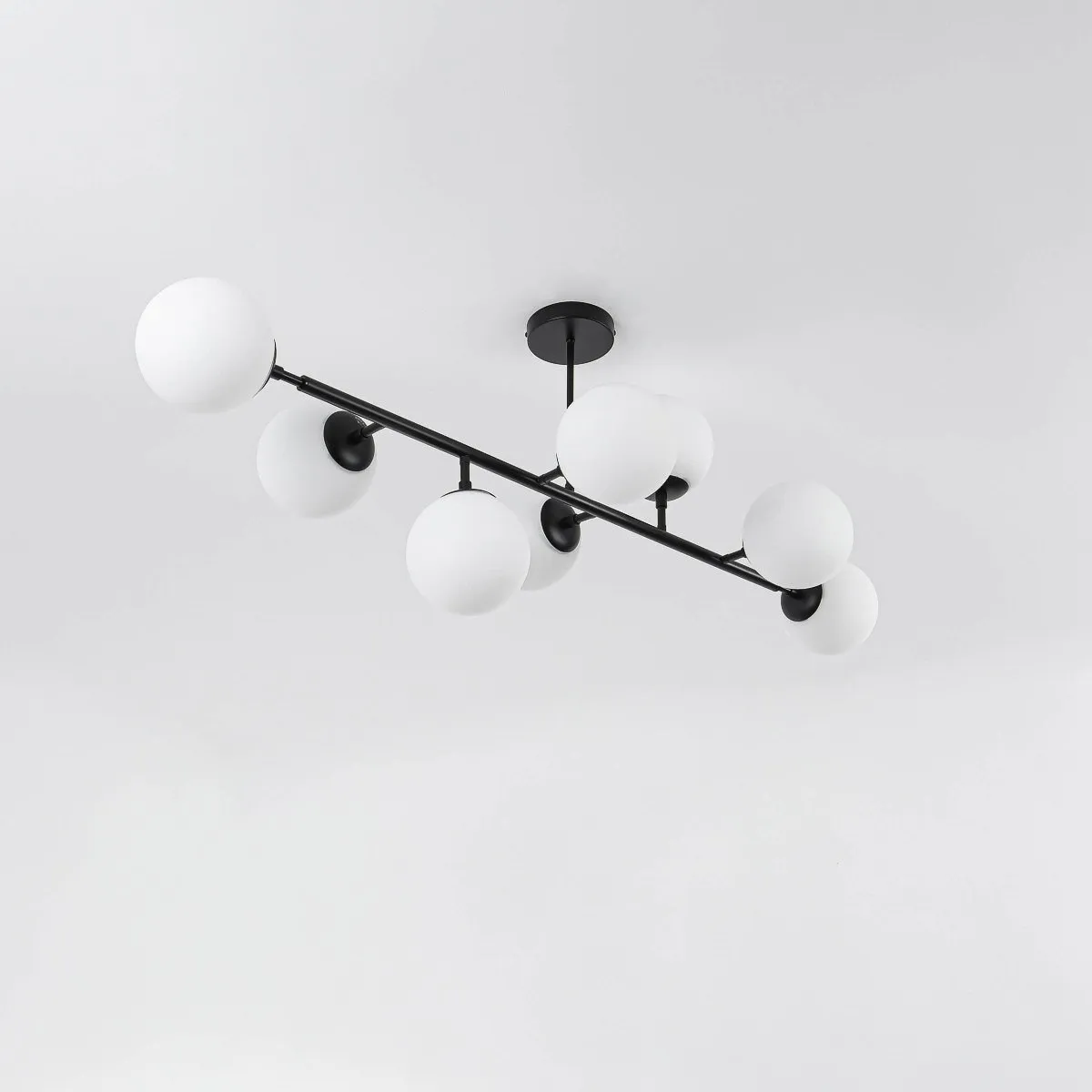 Lampa wisząca Dorado czarna 8xE14 - obrazek 6
