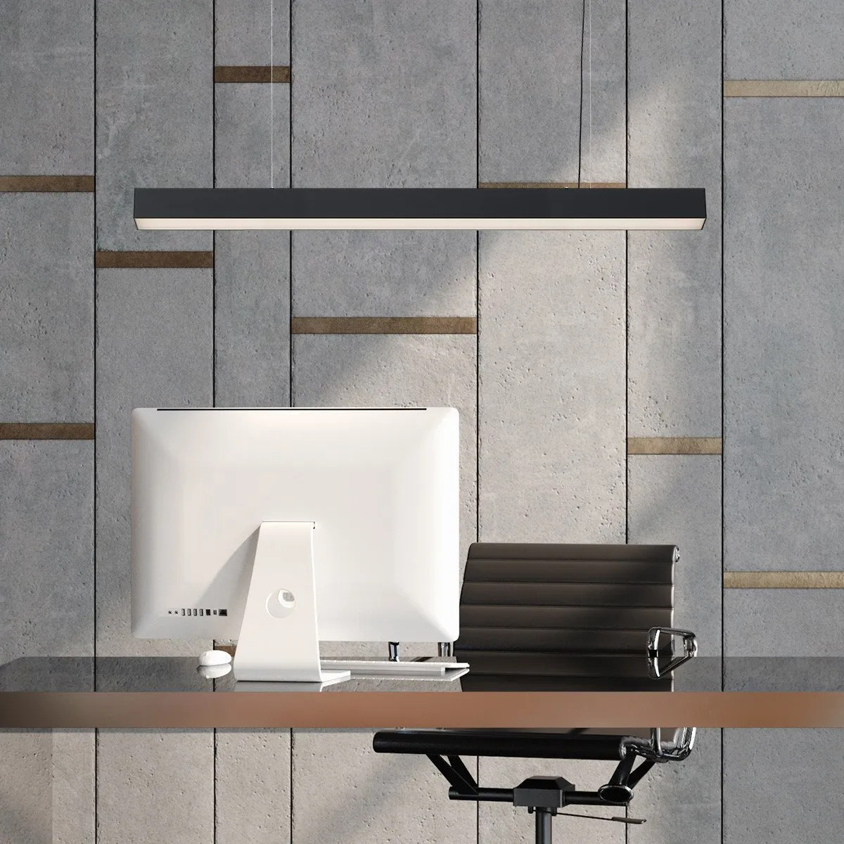 Lampa wisząca Luci L czarna Tuya LED CCT - obrazek 3