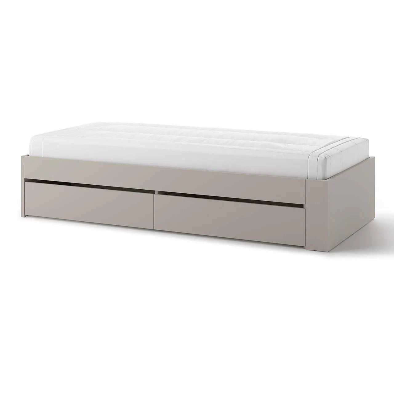 Łóżko rozsuwane 90x200 clay gray WOOW WO12