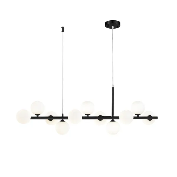 Lampa wisząca MINI MOON 100 cm - czarna