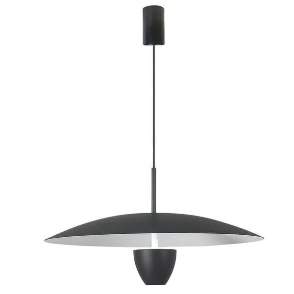 Lampa wisząca Ufo L czarna LED CCT