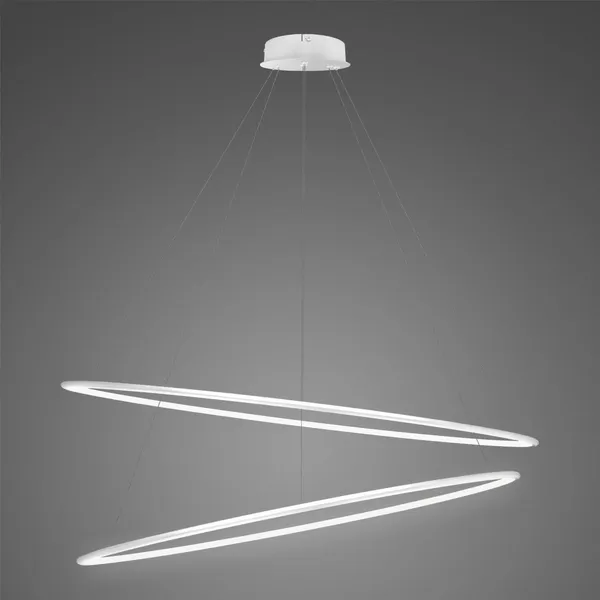 Lampa Ledowe Okręgi No.2 120cm 4k biała Dali