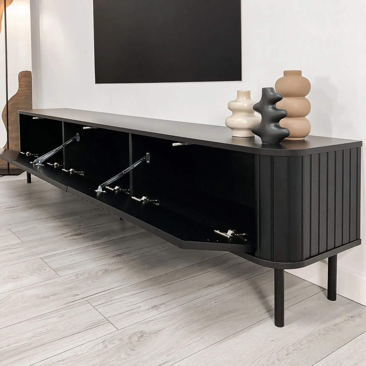 Komoda RTV ZYLIO 215N czarny - obrazek 7