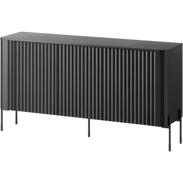 Komoda VENICE 150 3D czarny