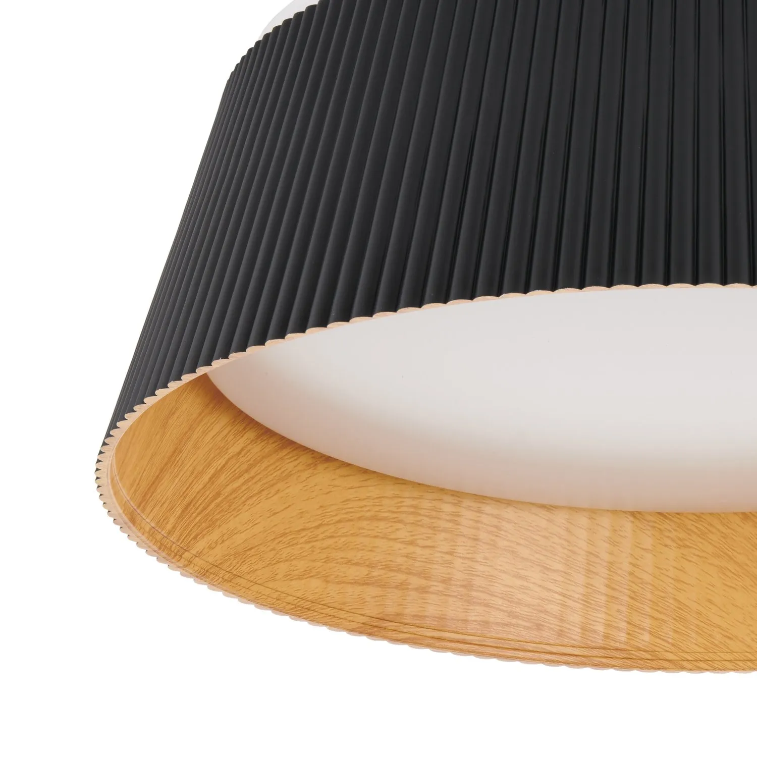 Plafon sufitowy FRILL LED czarny 45 cm - obrazek 4