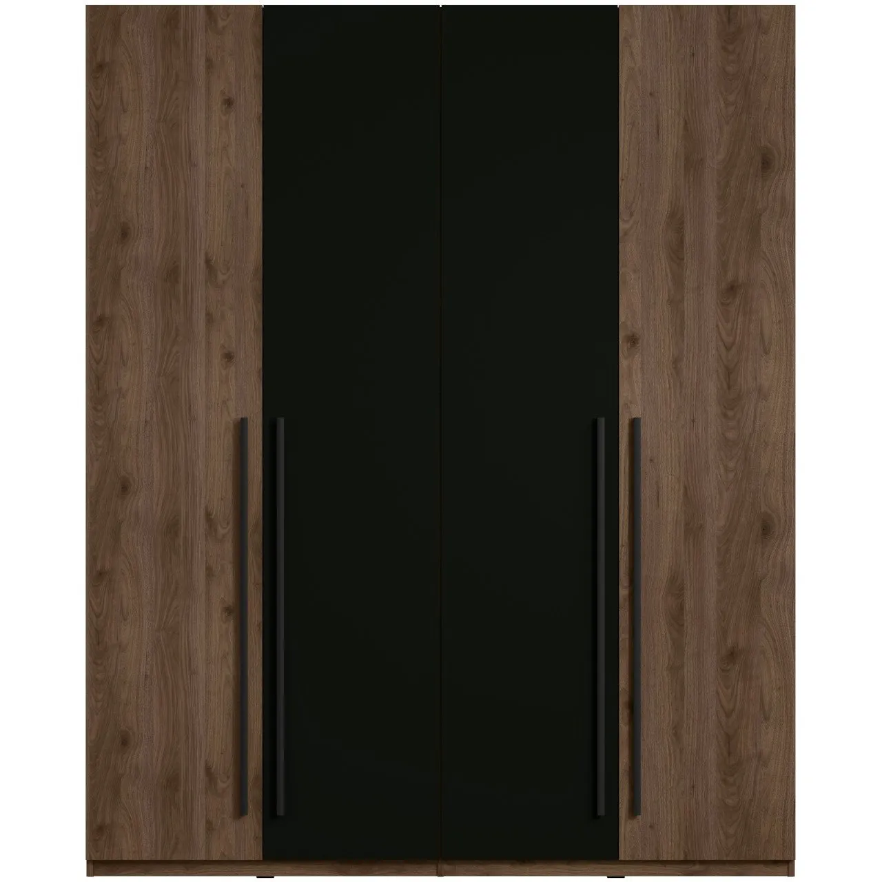 Szafa 180 MARGHERA 20 orzech elegant / czarny onyx - obrazek 2