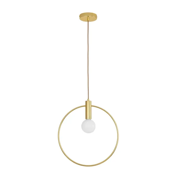 Lampa wisząca BELLA 25- 25 cm, złoty ring