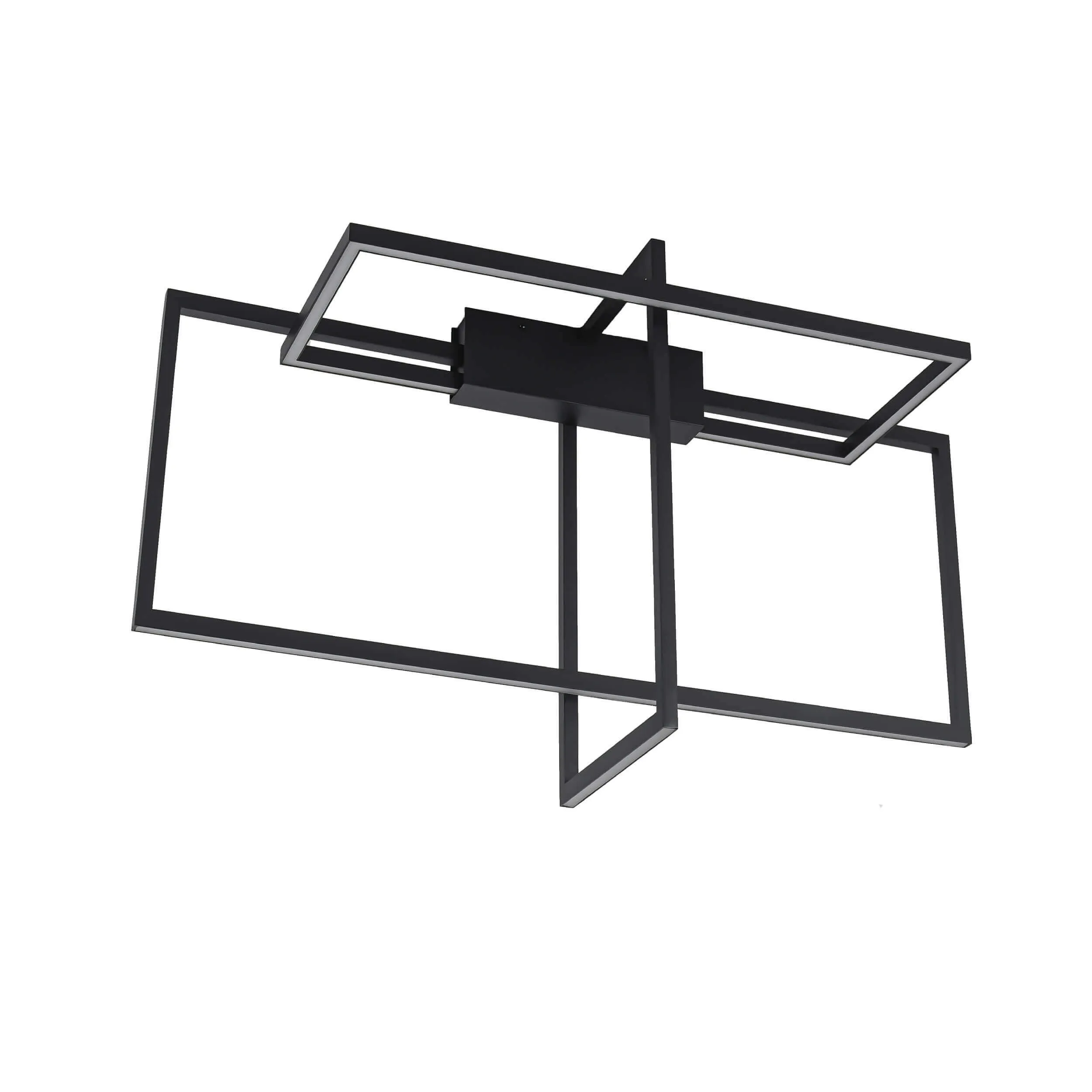 Lampa wisząca Frame czarna LED 3000K