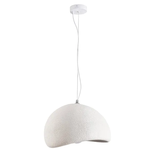 Lampa wisząca STONE 60 cm - biała