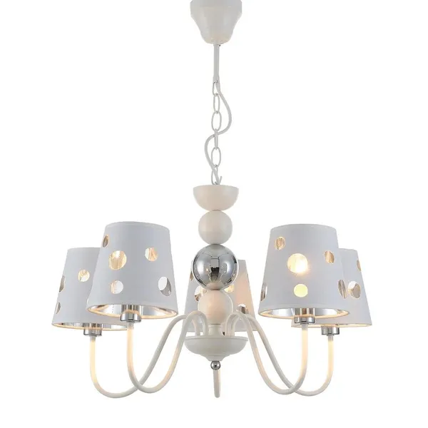 LAMPA WISZĄCA BATLEY 5 BIAŁY