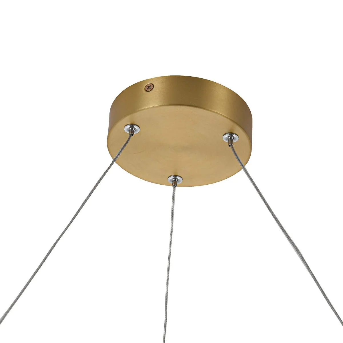 Lampa wisząca Midway Triangle złota mała LED 3000K - obrazek 9