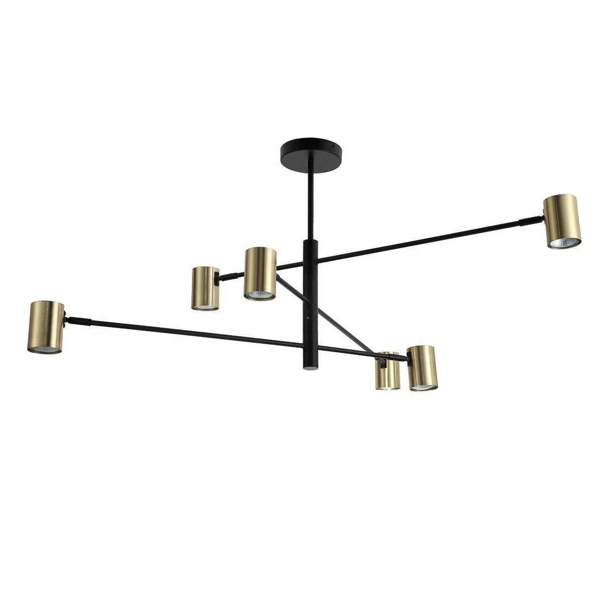 Lampa wisząca Snow 6 złota 6xGU10 - obrazek 5