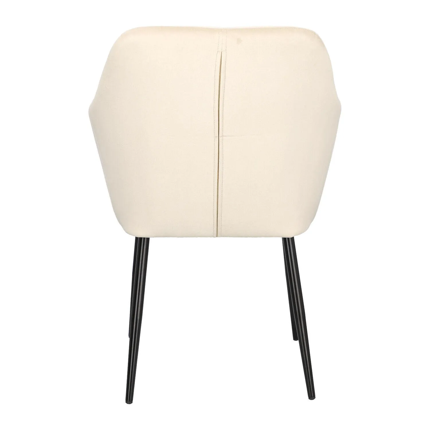 Krzesło Emilia Velvet sand /black - obrazek 10