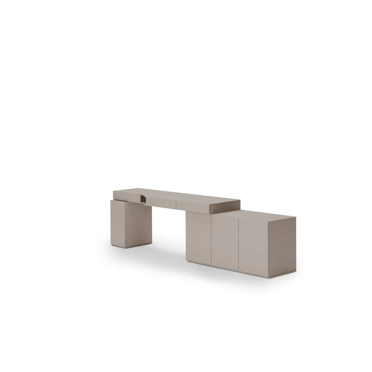 Meble młodzieżowe WOOW SET 06P szampański / clay grey - obrazek 3