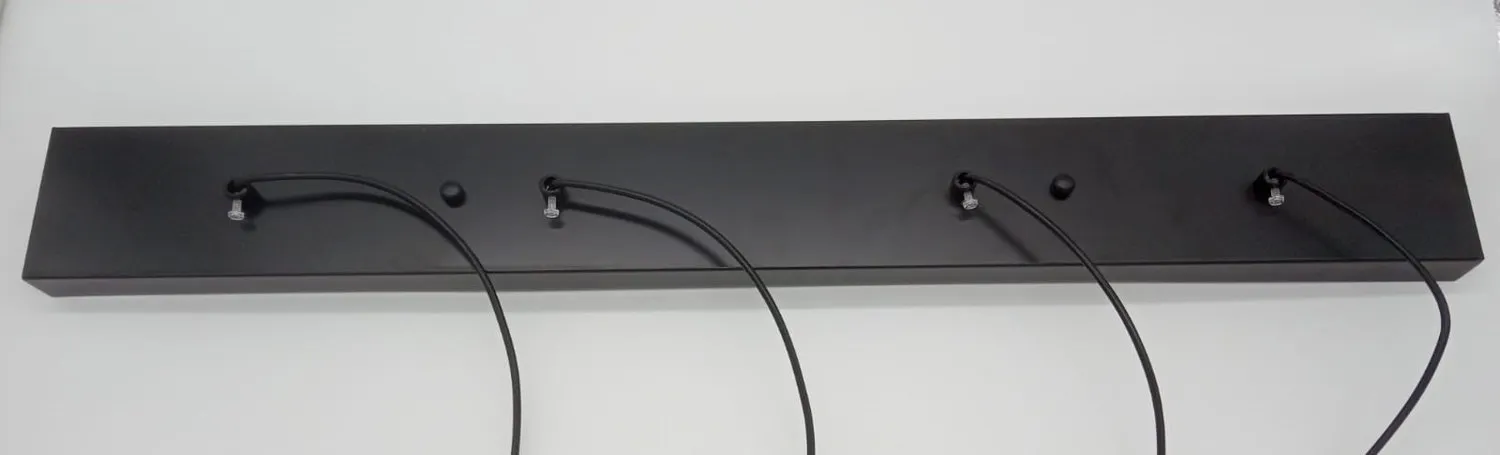 Lampa wisząca LINEA-4 LONG czarna 70 cm - obrazek 7