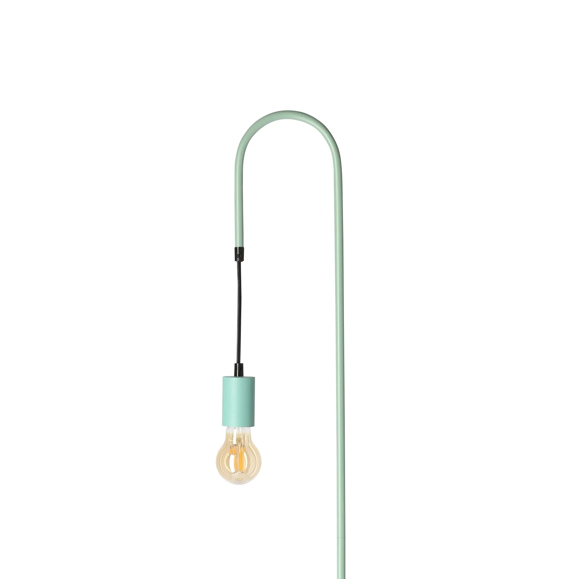 WALK LAMPA PODŁOGOWA CZARNY+ZIELONY 1X40W E27 - obrazek 7