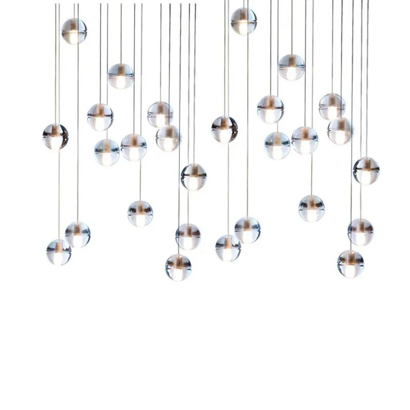 Lampa wisząca STARLIGHT-5 kryształowa 30 cm - obrazek 6