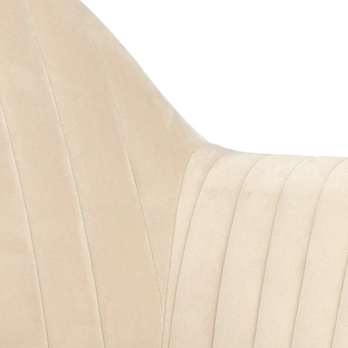 Krzesło Emilia Velvet sand /black - obrazek 12