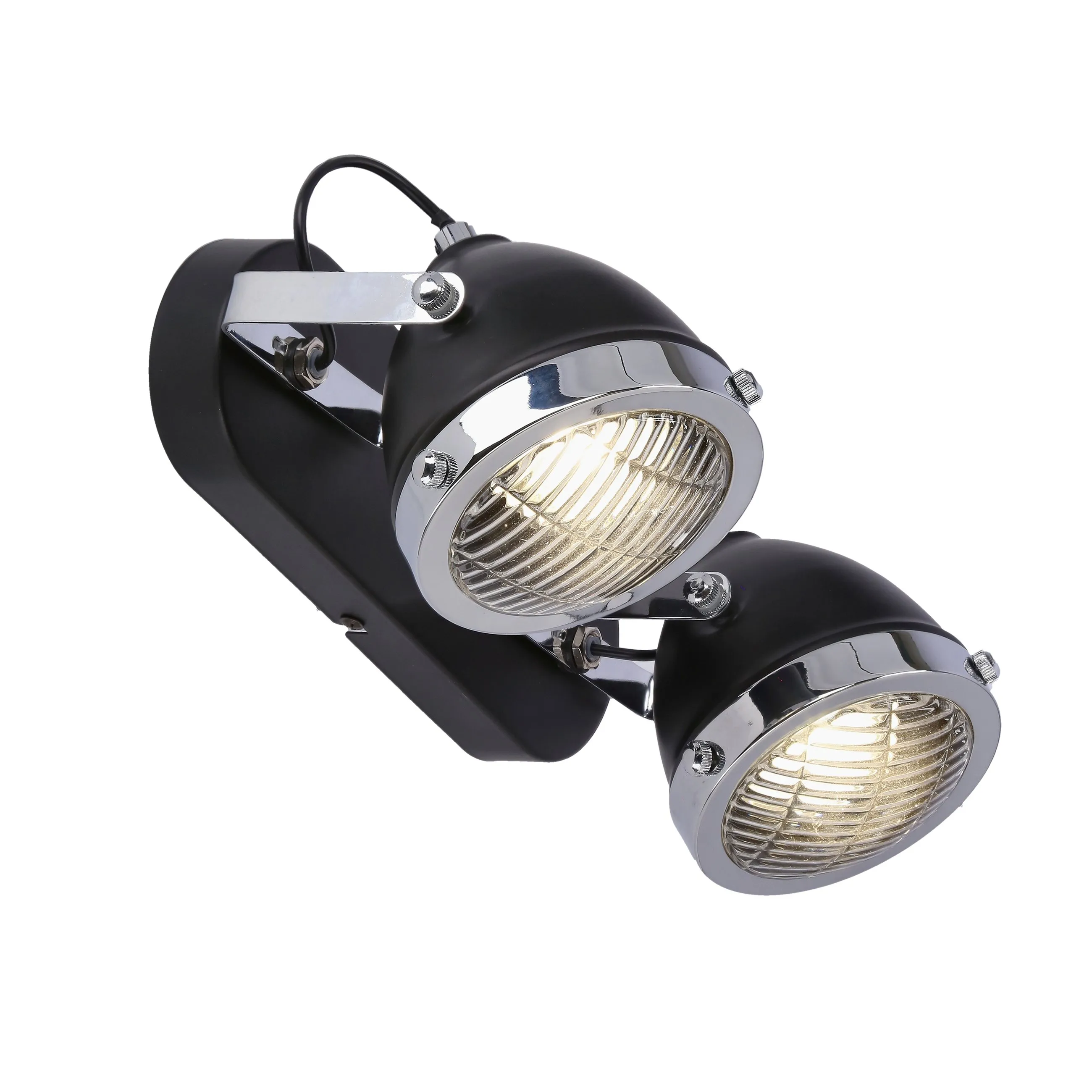 Crazy lampa sufitowa listwa czarny 2x15w gu10 klosz bezbarwny - obrazek 8