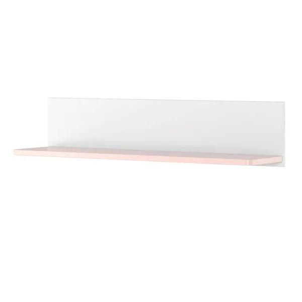 Półka wisząca 110 biały/różowy LUNA LN14