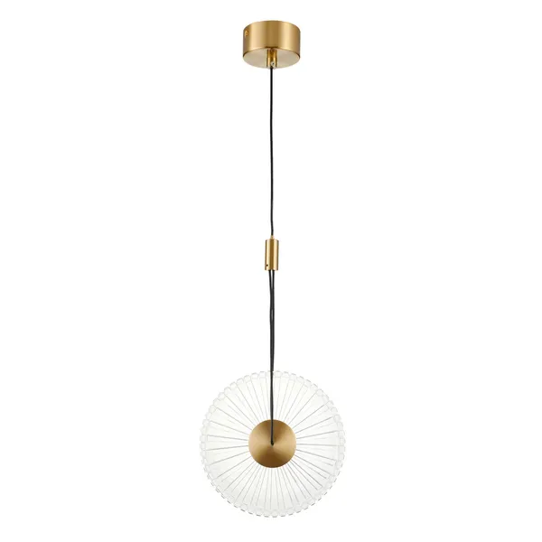 Lampa wisząca SUNBLAST - LED 20 cm, złota