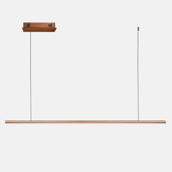 Lampa wisząca Linea No.1B 120cm 4k miedziana